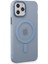 Newface iPhone 11 Pro Max Kılıf Lodos Magneticsafe Mat Kapak - Sierra Blue 2