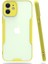 Newface iPhone 12 Kılıf Platin Silikon - Sarı 1
