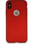 Newface iPhone x Kılıf First Silikon - Bordo 1