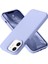 Newface iPhone 12 Kılıf Nano Içi Kadife Silikon - Lila 1