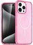 Joko Apple iPhone 14 Pro Max Star Magsafe Kapak - Pembe 1