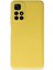 Newface Xiaomi Redmi Note 11T Kılıf Nano Içi Kadife Silikon - Sarı 1
