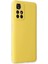 Newface Xiaomi Redmi Note 11T Kılıf Nano Içi Kadife Silikon - Sarı 2