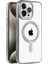 Newface iPhone 15 Pro Kılıf Kronos Magsafe Kapak - Titanyum Gri 1