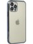 Newface iPhone 12 Pro Max Kılıf Razer Lensli Silikon - Mavi 3