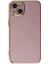 Newface iPhone 15 Kılıf Volet Silikon - Mor 1