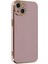 Newface iPhone 15 Kılıf Volet Silikon - Mor 2