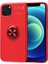 Newface iPhone 13 Kılıf Range Yüzüklü Silikon - Kırmızı 1