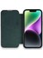 Newface iPhone 13 Pro Max Kılıf Dolpin Kapaklı - Koyu Yeşil 1