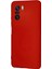 Newface Xiaomi Poco F3 Kılıf Nano Içi Kadife Silikon - Kırmızı 3