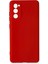 Newface Samsung Galaxy S20 Fe Kılıf Nano Içi Kadife Silikon - Kırmızı 1