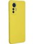 Newface Xiaomi Mi 12 Lite Kılıf Nano Içi Kadife Silikon - Sarı 2