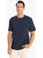 %100 Pamuk New Regular Fit Bisiklet Yaka Kısa Kollu Basic Düz Pike Tişört D7931AX25SP 4