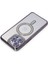 Newface iPhone 15 Pro Max Kılıf Joke Simli Magneticsafe Kılıf - Derin Mor 2