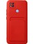 Newface Xiaomi Redmi 9c Kılıf Kelvin Kartvizitli Silikon - Kırmızı 1
