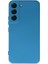 Newface Samsung Galaxy S22 Kılıf Nano Içi Kadife Silikon - Mavi 2