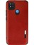 Newface Xiaomi Redmi 9c Kılıf Loop Deri Silikon - Kırmızı 1