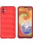 Newface Samsung Galaxy A06 Kılıf Optimum Silikon - Kırmızı 3
