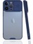 Newface iPhone 13 Pro Max Kılıf Platin Kamera Koruma Silikon - Lacivert 1