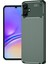 Newface Samsung Galaxy A06 Kılıf Auto Focus Karbon Kapak - Koyu Yeşil 3