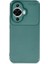 Newface Huawei Nova 12S Kılıf Auto Focus Karbon Kapak - Koyu Yeşil 1
