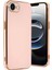 Newface iPhone 16E Kılıf Volet Silikon - Pembe 1