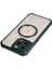 Newface iPhone 12 Pro Max Kılıf Prag Magneticsafe Kapak - Koyu Yeşil 3