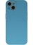 Newface iPhone 13 Mini Kılıf Nano Içi Kadife Silikon - Mavi 3