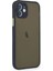 Newface iPhone 12 Mini Kılıf Montreal Silikon Kapak - Lacivert 2