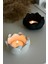 Lotus Tealight Mumluk 2’li Set – Siyah & Beyaz 1