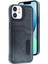 Newface iPhone 11 Kılıf Sara Kartvizitli Deri Kılıf - Siyah 1