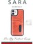 Newface iPhone 11 Kılıf Sara Kartvizitli Deri Kılıf - Siyah 2