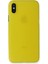 Newface iPhone Xs Max Kılıf Pp Ultra Ince Kapak - Sarı 1
