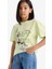 Kız Çocuk Looney Tunes Relax Fit Bisiklet Yaka Kısa Kollu Tişört E0868A825SM 3