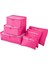 6lı Seyahat Organizeri Pembe 3