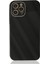 Newface iPhone 12 Pro Max Kılıf Glass Kapak - Siyah 1