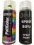 Kaliper Boyası Seti Floresan Sarı 400 Ml. Sprey Boya + Parlak Beyaz Sprey Boya 1