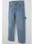 Erkek Çocuk Jean Pantolon Marangoz Model 10-14 Yaş, Açık Mavi 3
