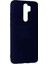 Newface Xiaomi Redmi Note 8 Pro Kılıf Nano Içi Kadife Silikon - Lacivert 2