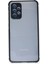 Newface Samsung Galaxy A52 Kılıf Miami Şeffaf Silikon - Lacivert 2