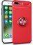 Newface iPhone 7 Plus Kılıf Range Yüzüklü Silikon - Kırmızı 1