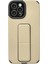 Newface iPhone 12 Pro Max Kılıf Mega Standlı Silikon - Gold 1