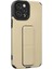 Newface iPhone 12 Pro Max Kılıf Mega Standlı Silikon - Gold 2