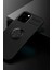 Newface iPhone 12 Kılıf Range Yüzüklü Silikon - Siyah 2