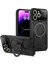 Newface iPhone 15 Pro Max Joy Lens Standlı Kapak - Siyah 1