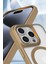 Newface iPhone 16 Pro Kılıf Enka Magsafe Silikon Kılıf - Desert 2