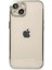 Newface iPhone 14 Kılıf Razer Lensli Silikon - Gümüş 1