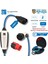 Çantalı Basic Plus Set 16A Light 11KW 5m Ac Mobil Monofaze & Trifaze Şarj (Wallbox) 1