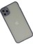 Newface iPhone 12 Pro Kılıf Montreal Silikon Kapak - Gri 3