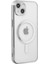 Newface iPhone 14 Plus Kılıf Magneticsafe Lazer Silikon - Gümüş 1